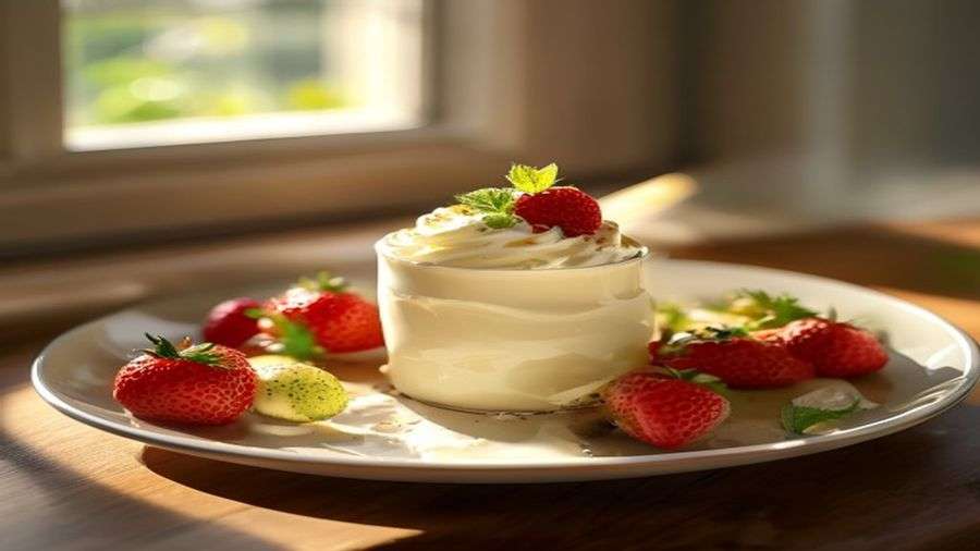 Step 1 — Cream and flavour