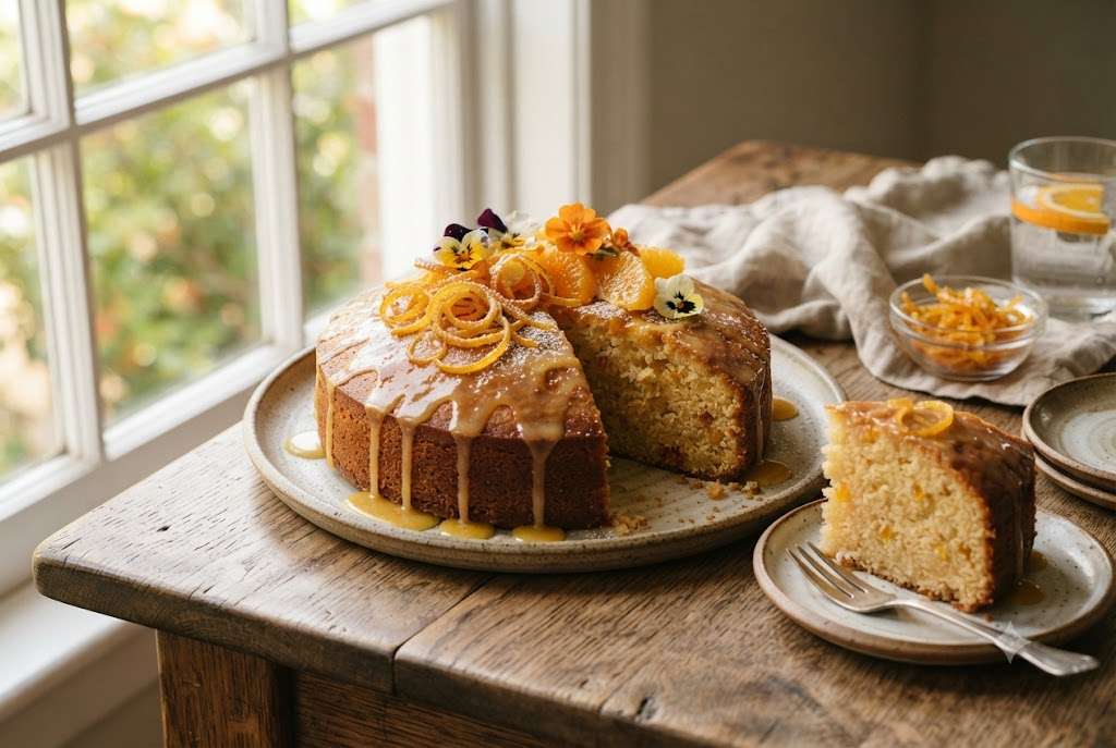 Olive Oil Orange Cake