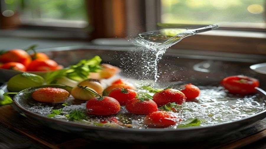 Step 1 — Cook and reserve water